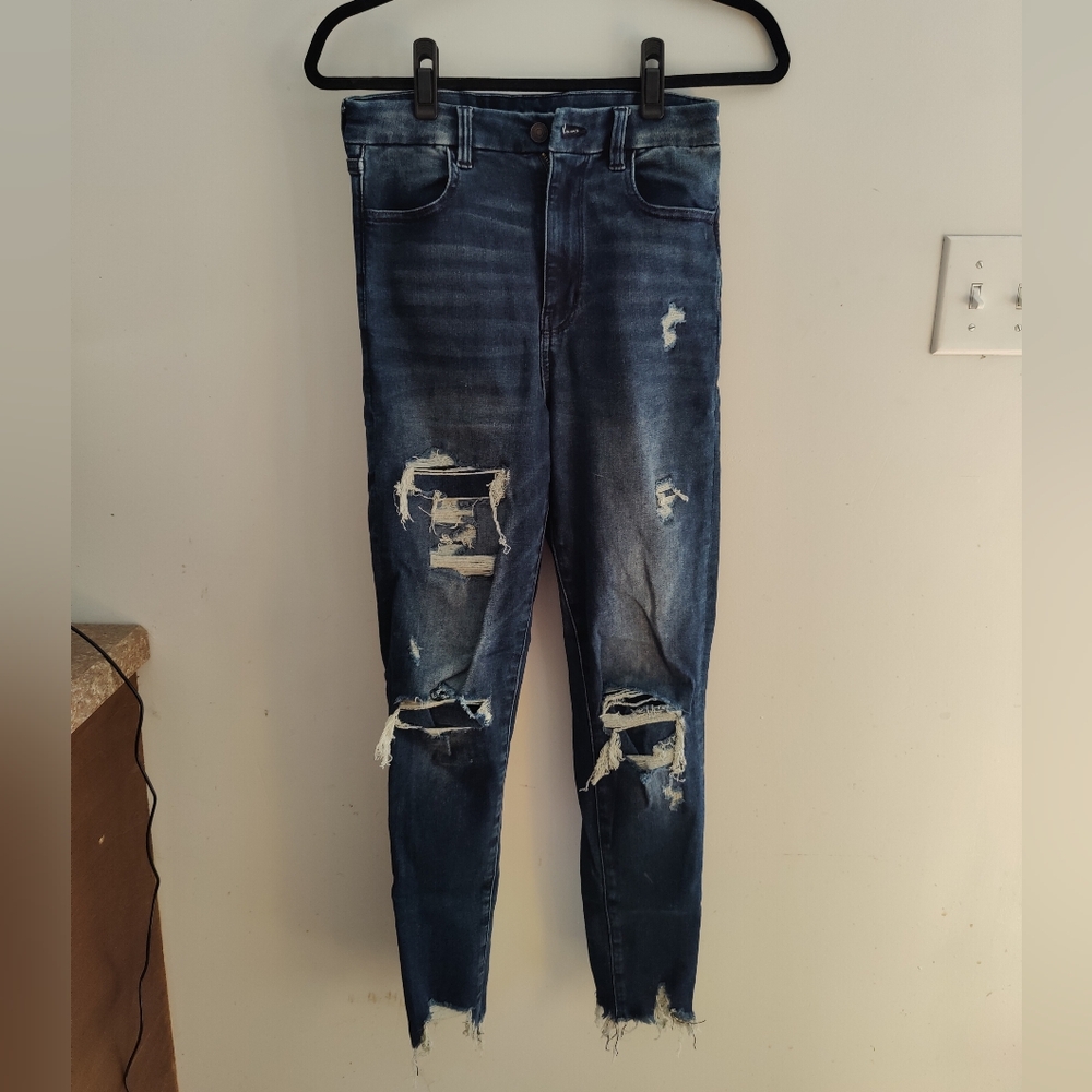 AE Ripped Curvy Highest Rise Jegging